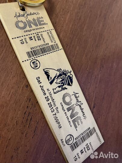 Билет на шоу Майкл Джексон Лас-Вегас