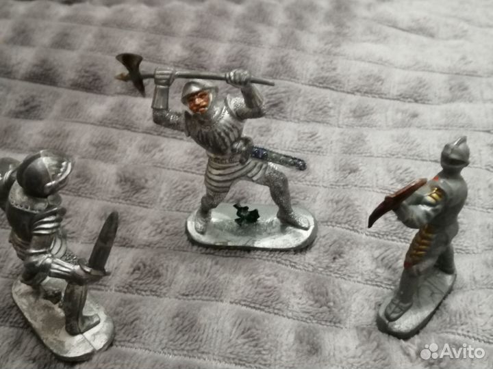 Рыцарь,солдатик,богатырь гдр Германия.4 штуки