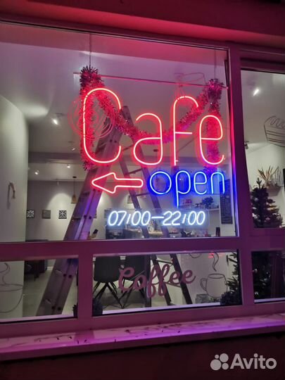 Объемные буквы вывеска, неон, консоль