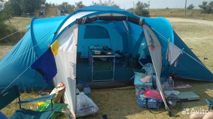 Палатка quechua arpenaz family 6.3