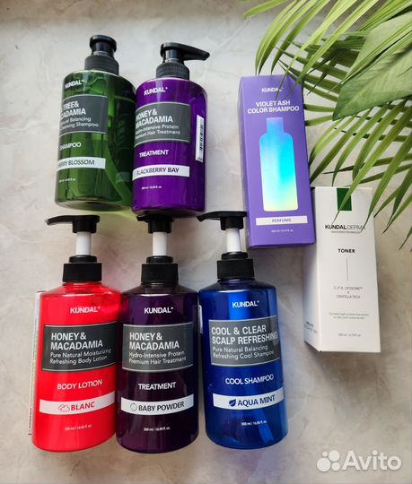 Шампунь, кондиционер и косметика kundal