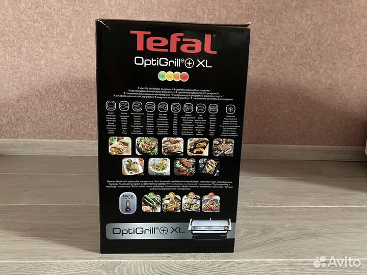 Умный электрогриль Tefal Optigrill+XL