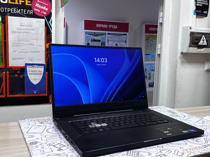 Игровой ноутбук Asus, Core i7 + RTX 3060