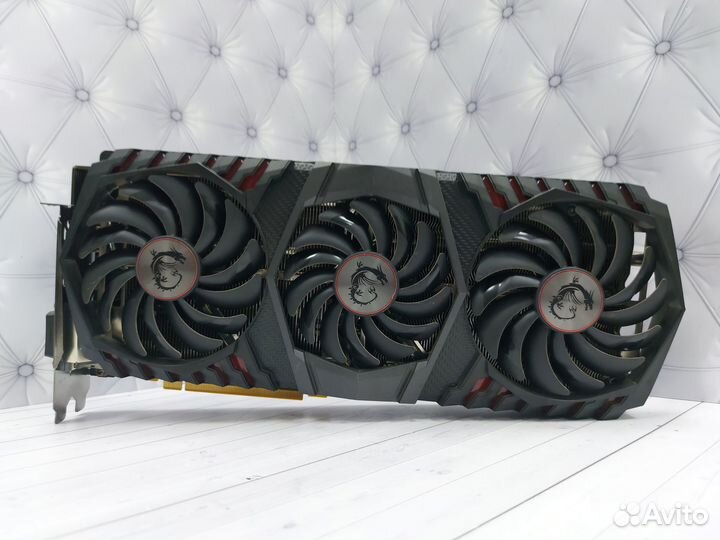 Видеокарта MSI GTX 1080Ti Gaming Trio 11gb