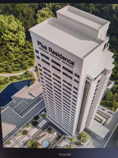 Апартаменты-студия, 21,9 м², 1/24 эт.