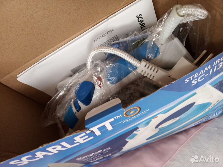 Утюг Scarlett новый