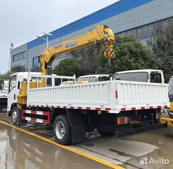 Isuzu Elf с КМУ, 2024
