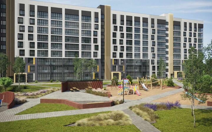 2-к. квартира, 60,1 м², 7/15 эт.