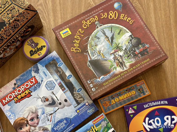 Настольные игры для взрослых и детей