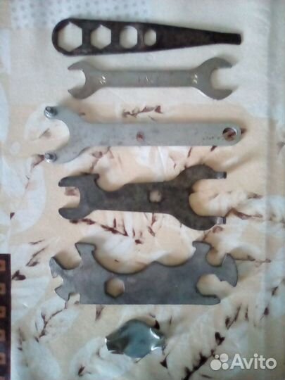 Комплект ключей для велосипеда СССР