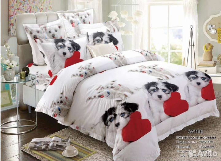 Белье постельное 1,5