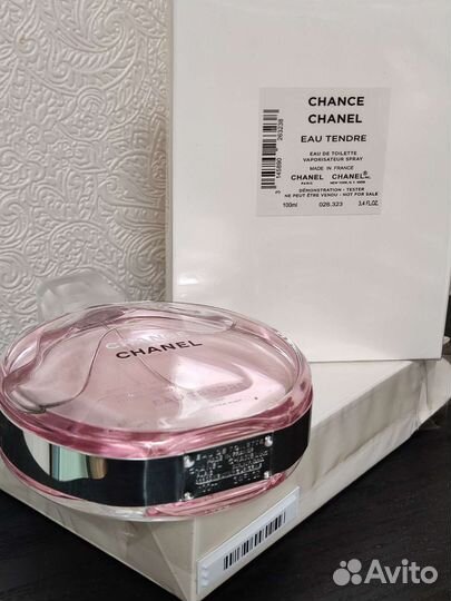 Туалетная вода тестер Chance Eau Tendre Chanel