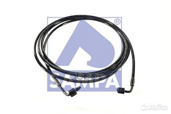 Шланг насоса подъема кабины scania 041041 sampa