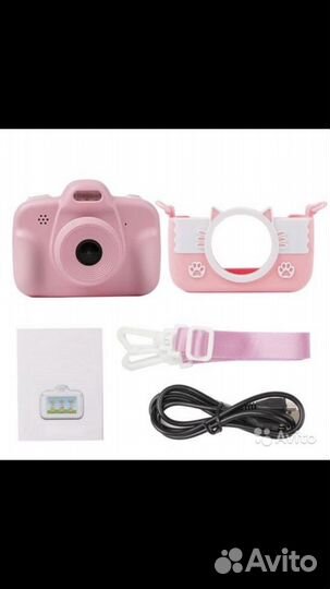 Детский цифровой фотоаппарат новые