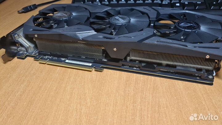 Видеокарта asus Strix GTX 1080 ti 11 gb