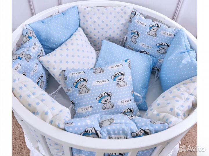 Бортики для новорожденных в кроватку