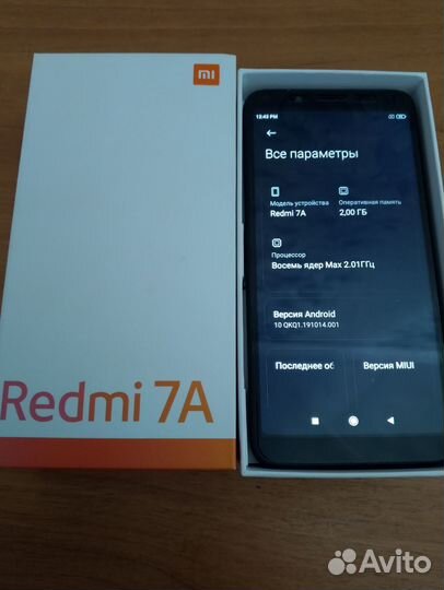 Xiaomi Redmi 7A, 2/16 ГБ