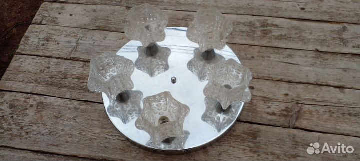 Люстра потолочная бу