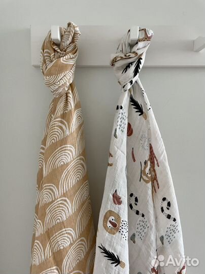 Муслиновые пеленки набор