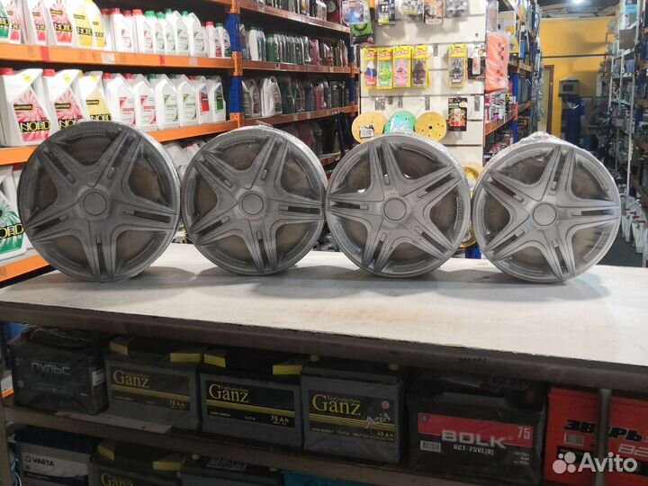 Колпаки колесные dakar R15 комплект (4 колпака)