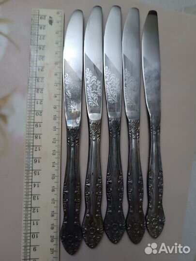 Ножи из нержавейки 5шт