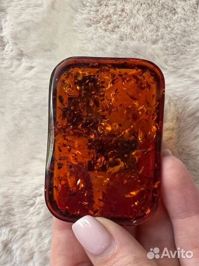 Статуэтка бильярдиста подарок янтарь