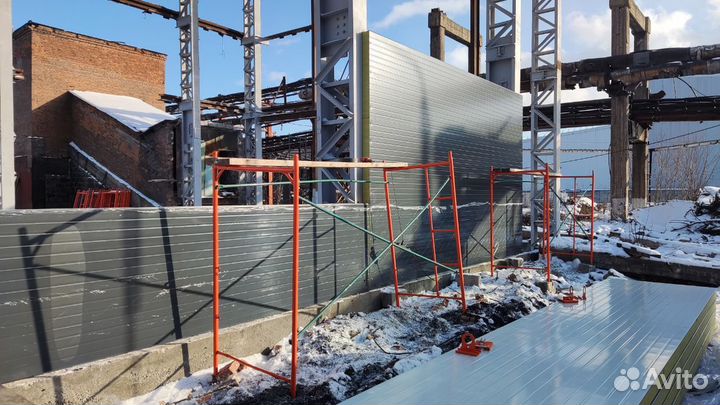 Сэндвич-панели новые от завода (все размеры)