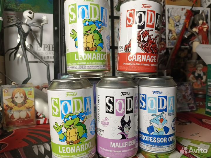 Набор фигурок Funko soda 5шт