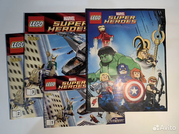 Lego 6869 Воздушная битва на квинджете