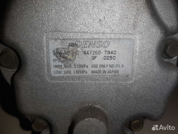 Компрессор кондиционера Субару Легаси