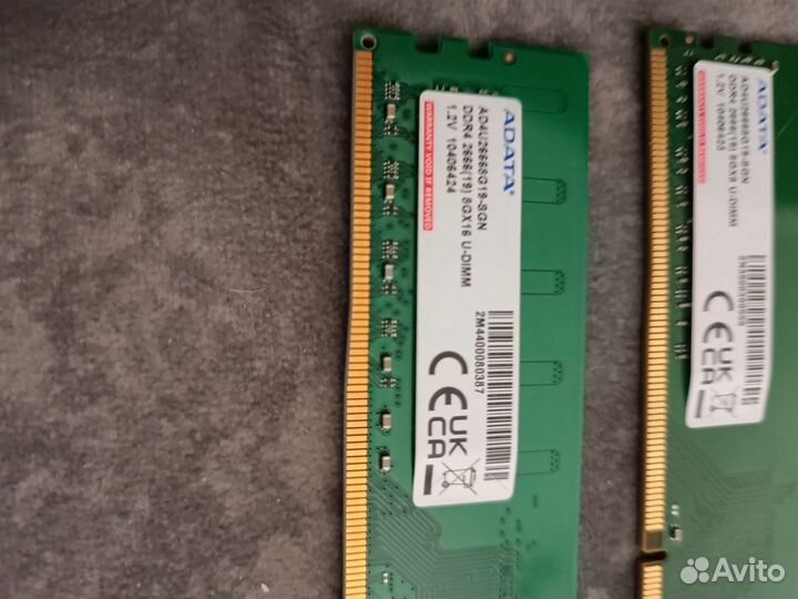 Оперативная память ddr4 8gb 2666 мгц