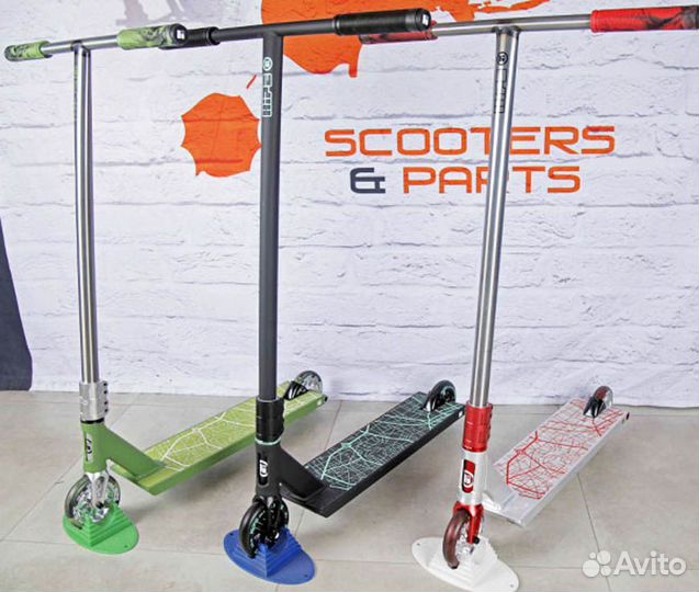 Крутой трюковой самокат для стрита