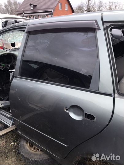 Дверь задняя левая калина универсал