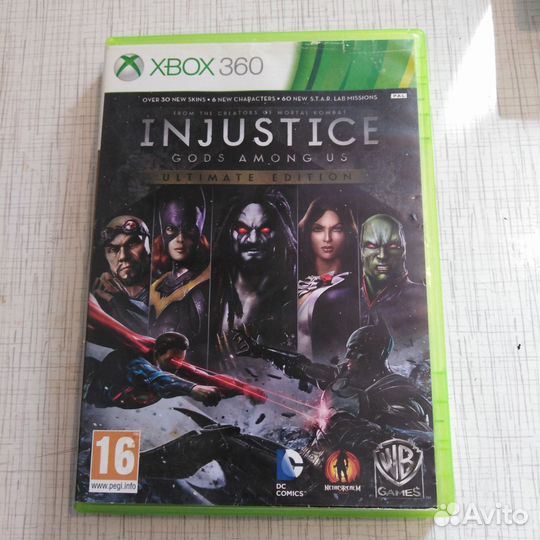 Игра для xbox 360 Injustice gods among us