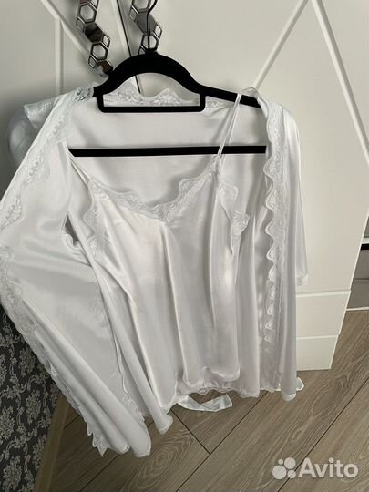 Пеньюар с сорочкой