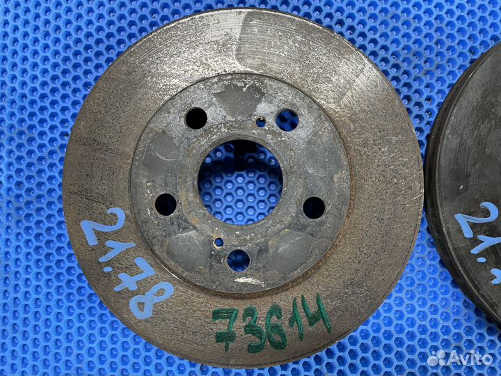 Тормозной диск Toyota Prius 20 (пара)