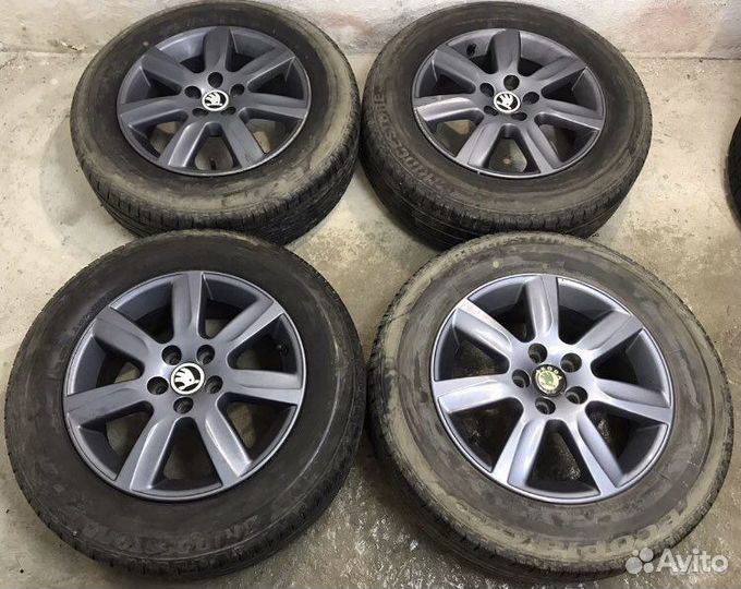 195/65/15 Bridgestone, (5x100/цо57.1/ет40/6J)