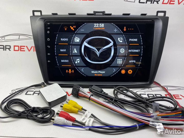 Магнитола Mazda 6 GH 2007-2012 Андроид