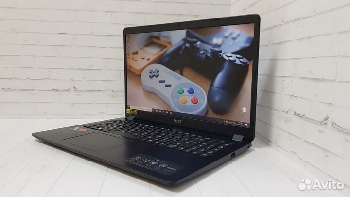 Игровой ноутбук Aсer 4ядра/2видеокарты/8Gb/SSD