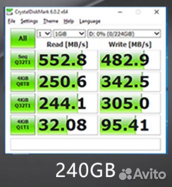 SSD 240 Гб