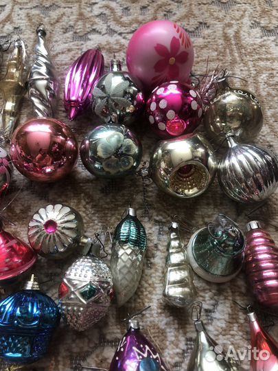 Елочные игрушки СССР