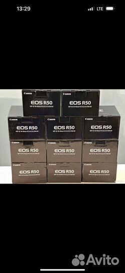 Canon r50 kit (новый)