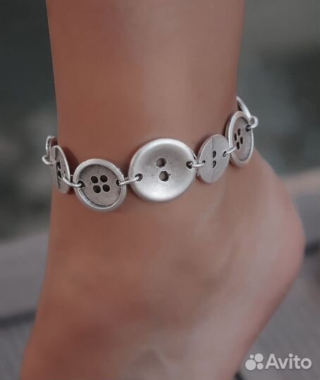 Набор украшений Швейный посеребренный портниха