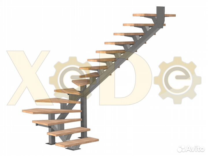 Проектирование лестниц. Чертежи, эскизы и проекты