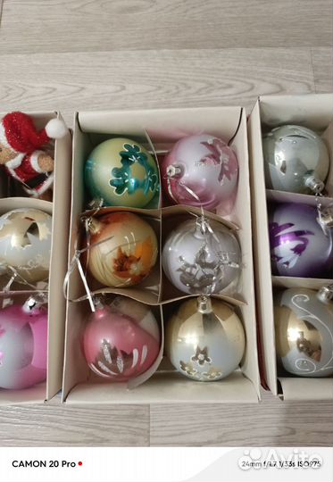 Елочные игрушки СССР