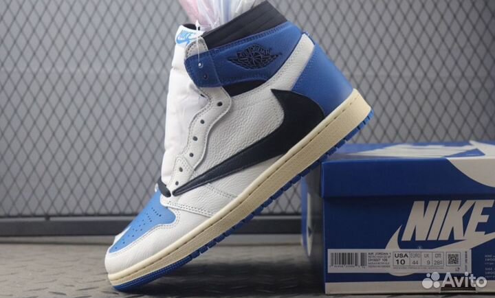 Новые Кроссовки Nike Jordan 1 Retro x Scott Travis