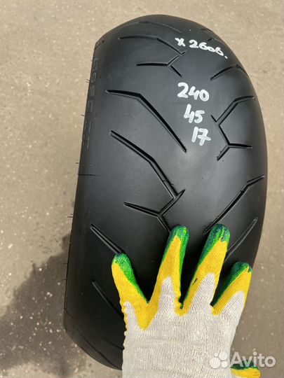240/45 R17 pirelli diablo rosso 2 2606x