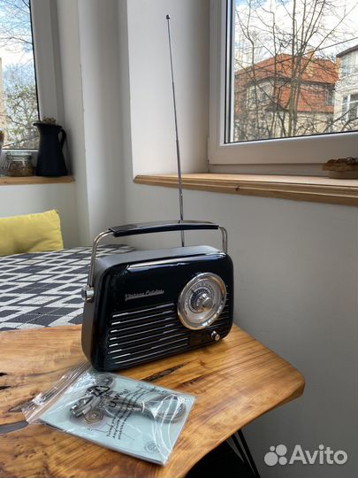 Блютуз колонка - радиоприемник vintage cuisine