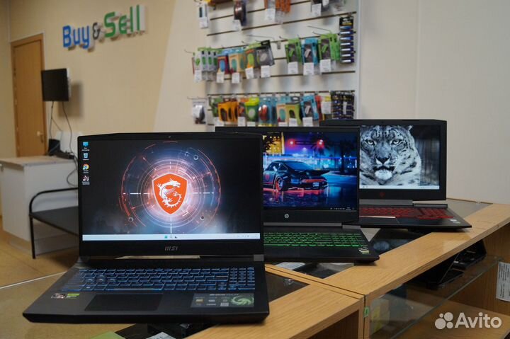 Ноутбук для работы, игр, Acer, Asus, HP, Lenovo
