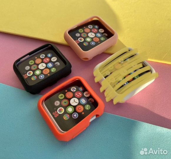 Защитная пленка чехол бампер на Apple watch 38 мм